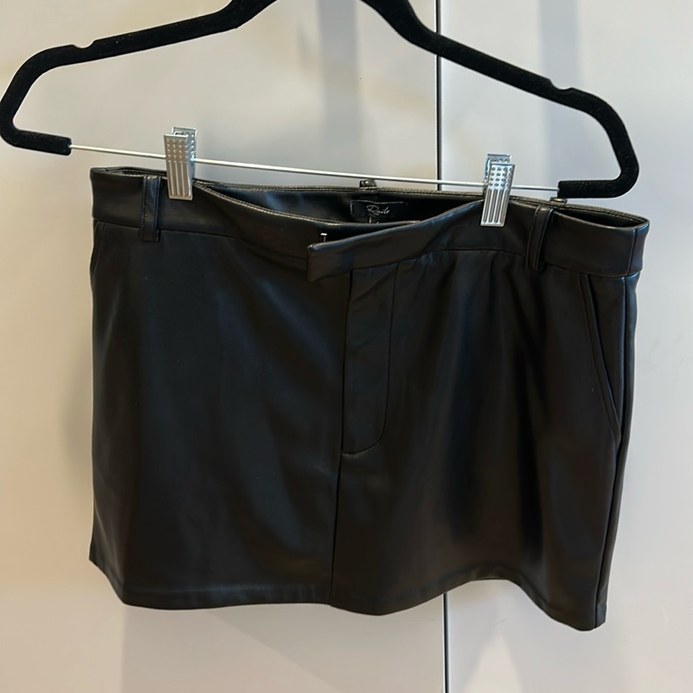Rails faux leather skirt - never worn!